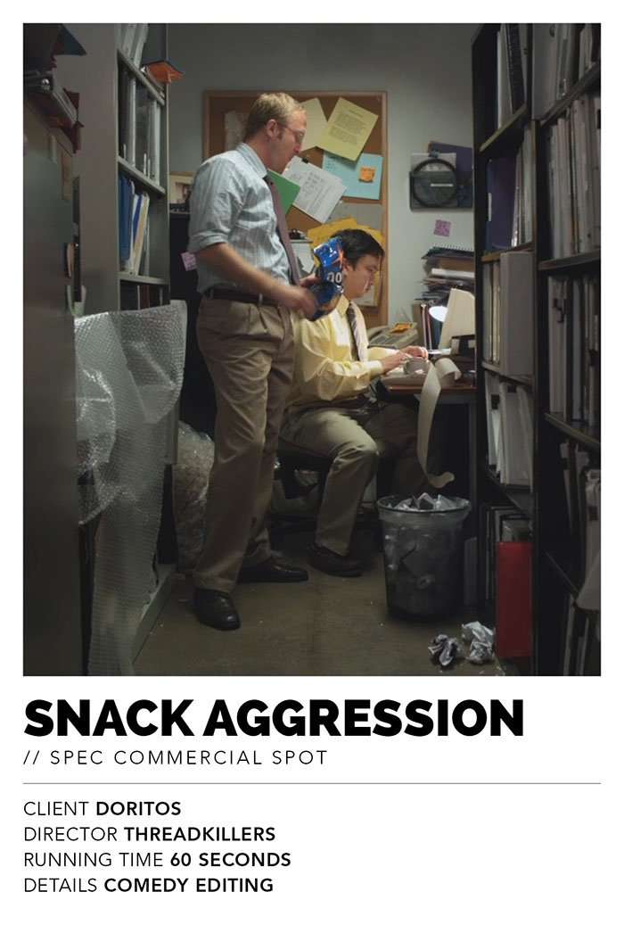 EditStock Project Snack Aggression