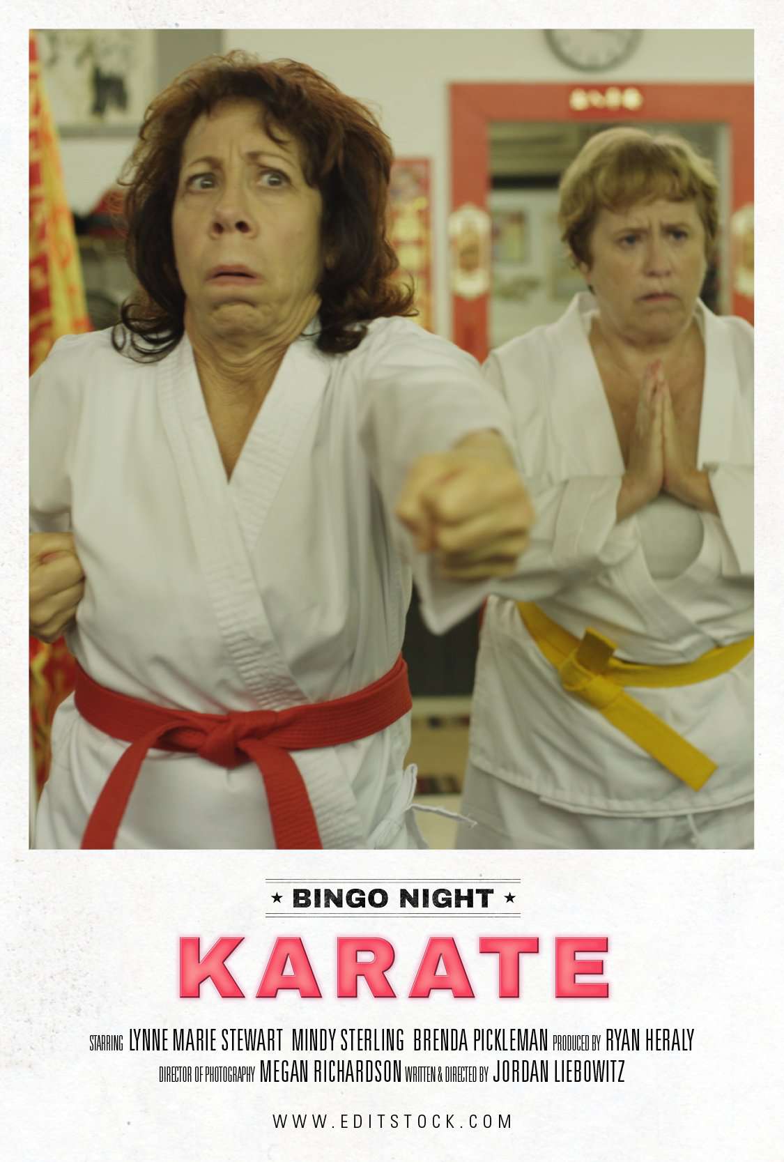 EditStock Project Bingo Night Karate