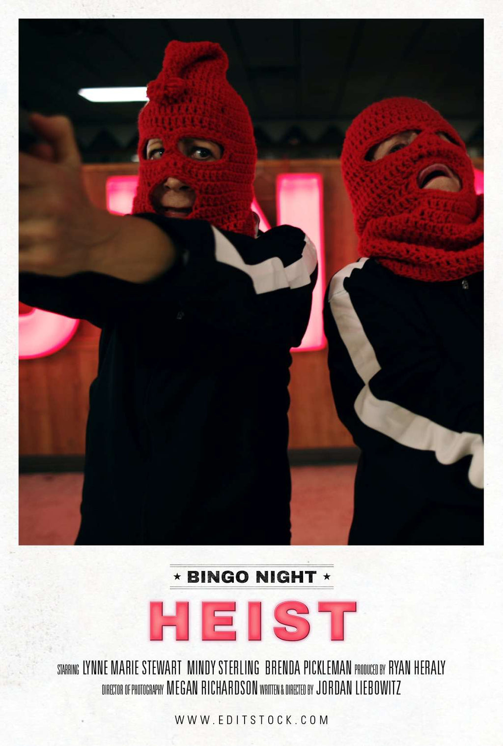 EditStock Project Bingo Night Heist